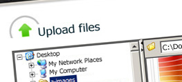 Selection of the files to be transfered