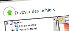 Sélection des fichiers à envoyer